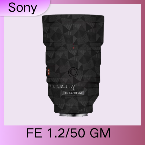 Lentes Sony  FE50F1.2 GM  - Pele câmera, adesivo câmera - com alta resistência a arranhões, à prova d'água e com design elegante.